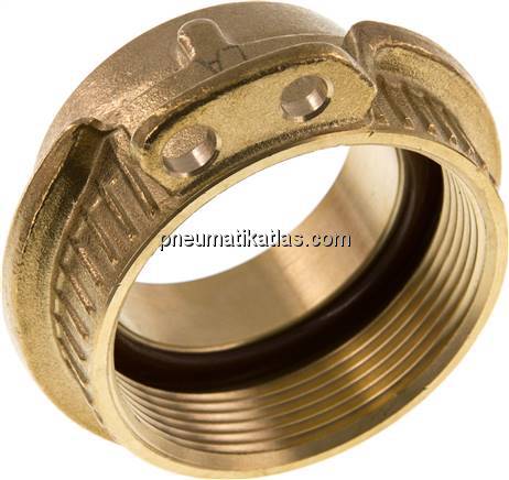 Tankwagenkupplung Vaterteil G 2", Messing