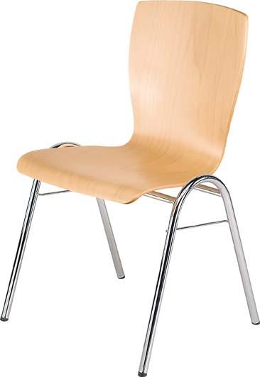 Mehrzweckstuhl Buche SG o. Polster natur