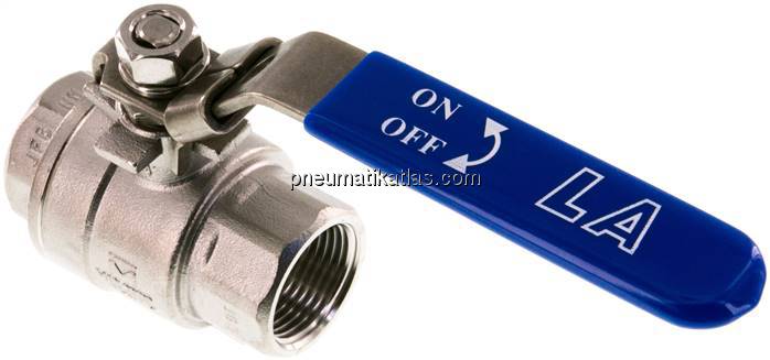 Edelstahl-Kugelhahn, Eco-Line leicht, G 3/4", 0 - 63bar