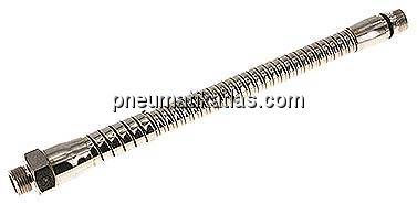 Metall-Kühlmittelschlauch 250mm, G 3/8" M 16x1