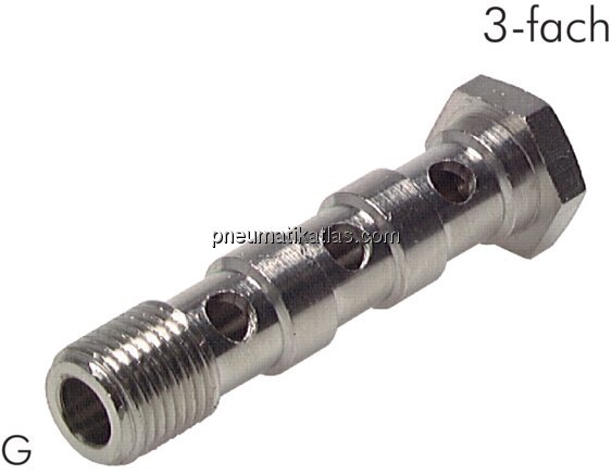 Exemplarische Darstellung: Hohlschraube 3-fach