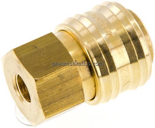 Kupplungsdose (NW7,2) G 1/8"(IG), Messing