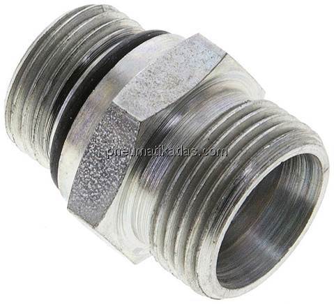 Gerade Schneidringverschr. UNF 3/4"-16-15 L (M22x1,5), ohne Mutter & Schneidring