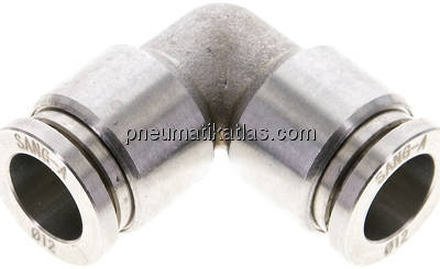 Winkel-Steckanschluss 12mm, IQS-ES LE/PVDF