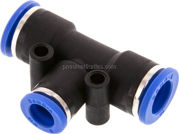 T-Steckanschluss 10mm-8mm, IQS-Standard