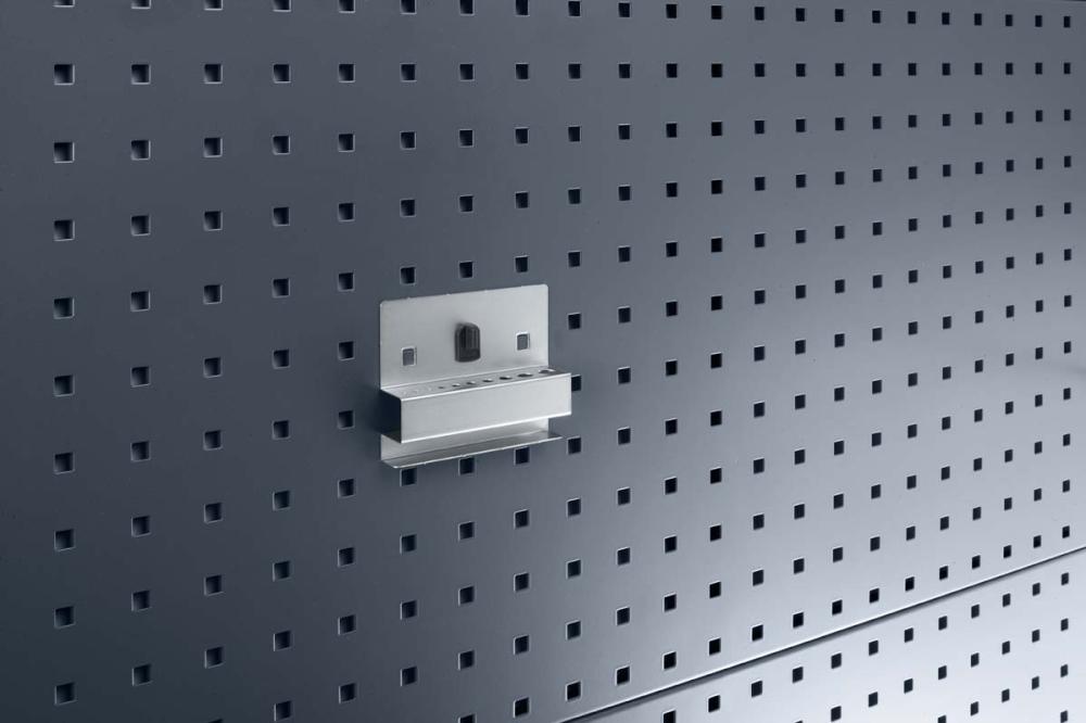 Schlüsselhalter B115xT25xH90 mm 10 Aufnahmen D 2-12 mm für Lochplatten bott