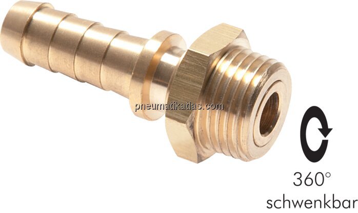 Exemplarische Darstellung: Gewindetülle drehbar, m