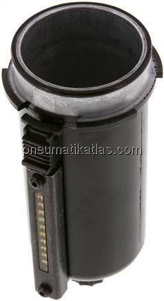 MULTIFIX Metallbehälter mit Sichtrohr, halbautomatisch