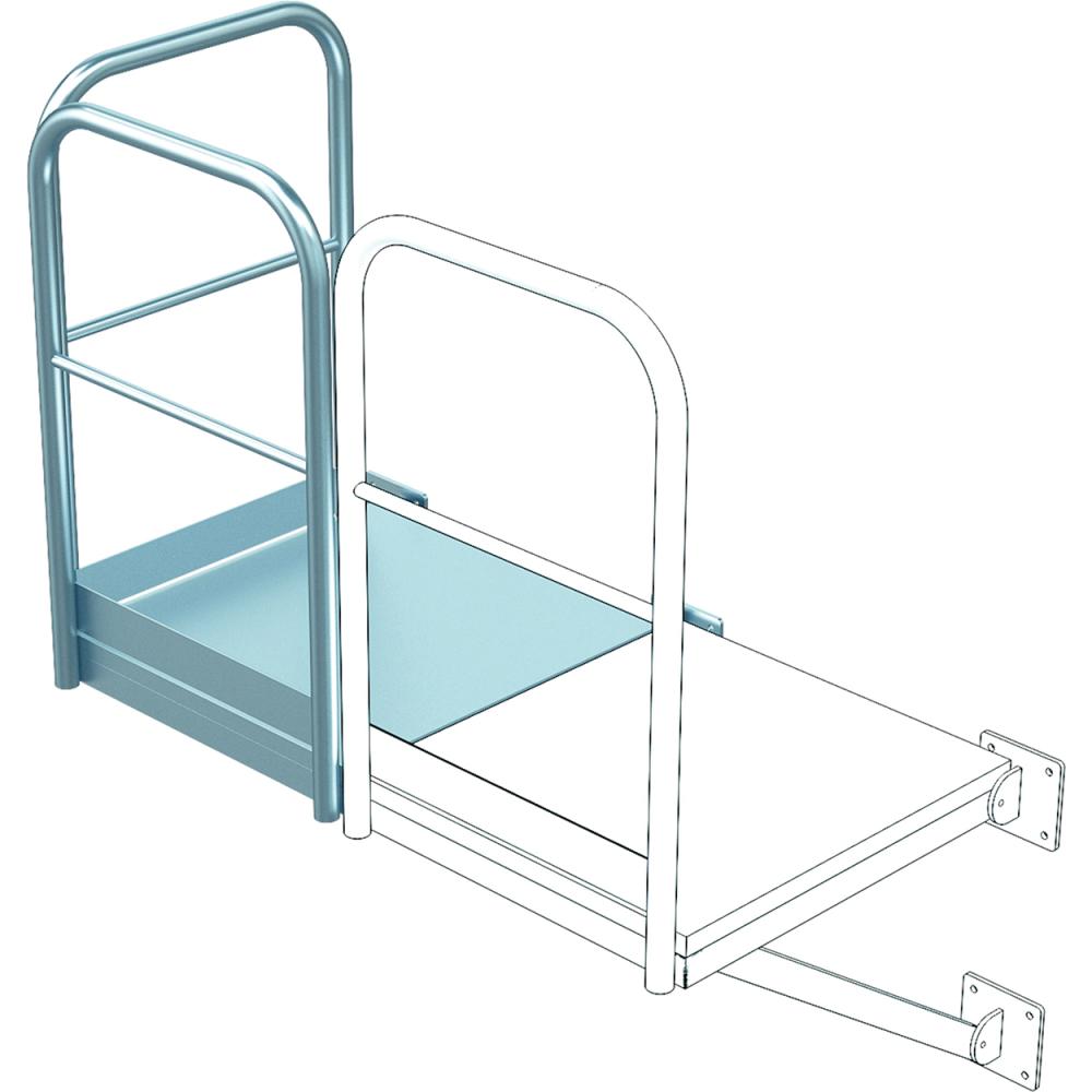 Grundpodest B940xT1000 mm ZARGES