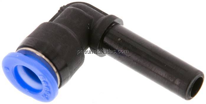 Winkel-Steckanschluss mit 6mm Stecknippel, IQS-Mini