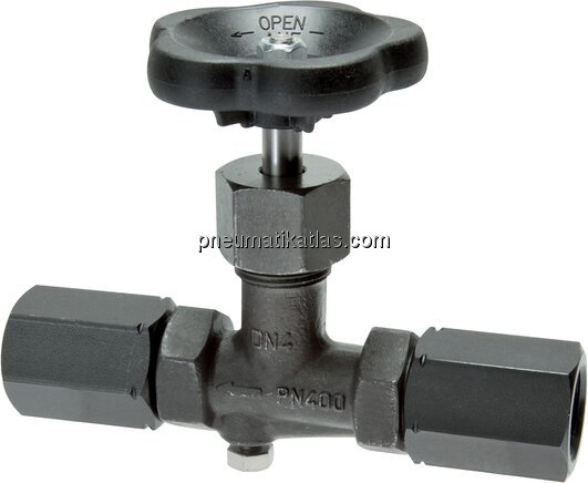 Exemplarische Darstellung: Manometer-Absperrventil