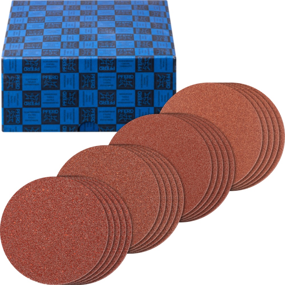 Klettronden- und Klettrondenhalter SET KR 125 A GROB