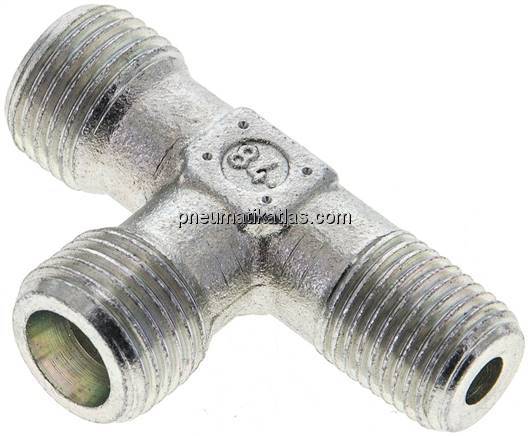 LE-Schneidringverschraubung R 1/4"-8 S (M16x1,5), ohne Mutter & Schneidring, Sta