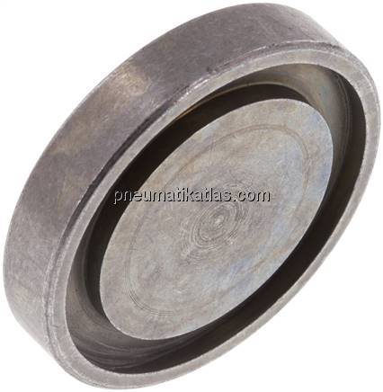 Blindplatte 1"-SAE (3000 PSI) (44,4mm) - ISO 6162