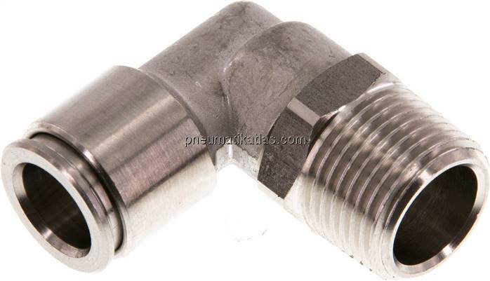 Winkel-Steckanschluss, pos. R 3/8"-10mm, IQS-Edelstahl