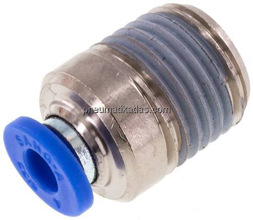 Gerader Steckanschluss R 1/4"-4mm, IQS-Standard m. Innens.