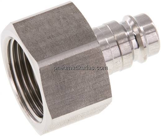 Kupplungsstecker (NW10) G 3/4"(IG), Edelstahl