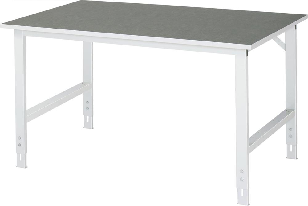 Arbeitstisch Tom - Linoleum-Platte B1500xT1000xH7 60-1080mm