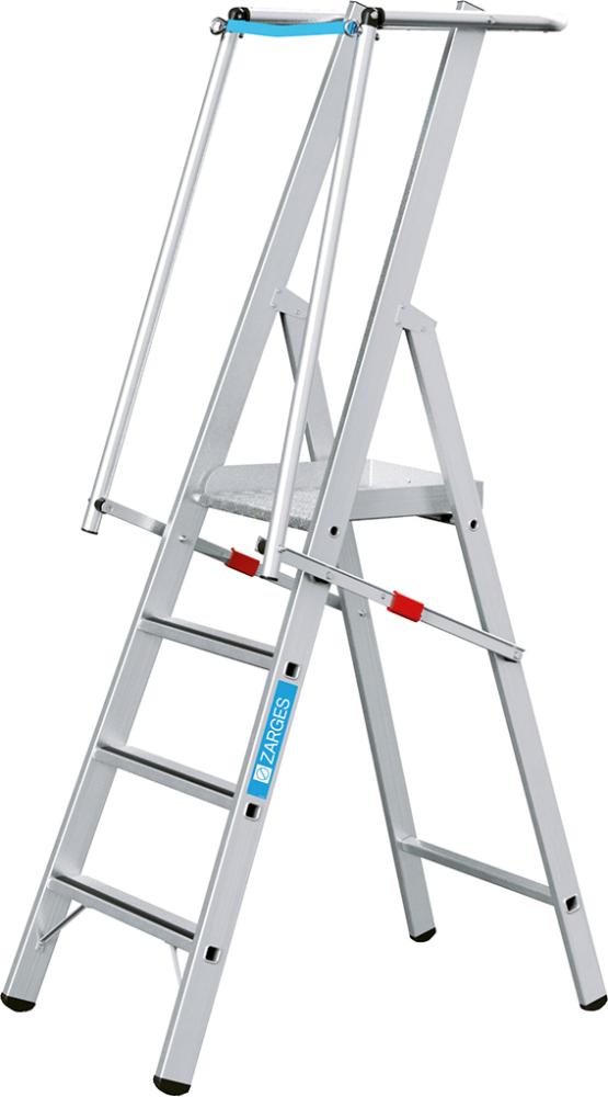 Plattformleiter ZAP Safemaster S 4 Stufen Plattformhöhe 1,06 m Arbeitshöhe 3,06 m