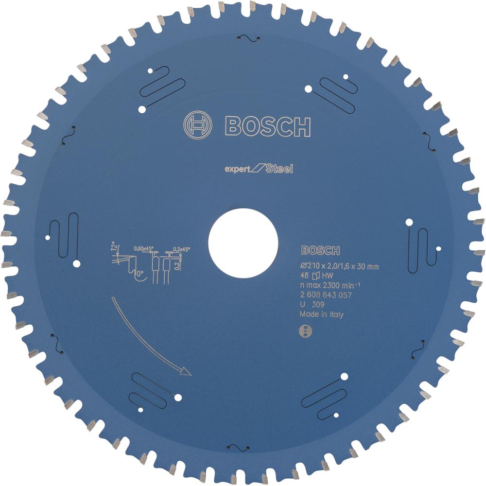 HM-Kreissägeblatt 210x2/1,6x30 48Z HLTCG BoVE à 1 Stück Expert f Steel