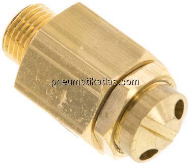Mini-Sicherheitsventil G 1/8", 16 - 32 bar, Messing