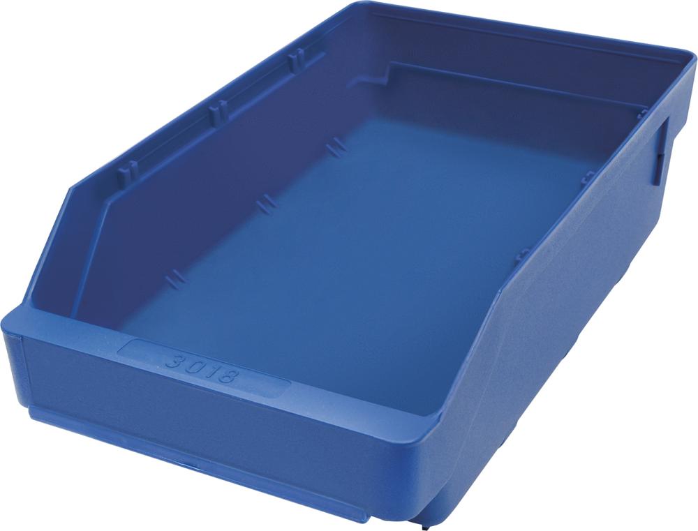 Kleinteilekasten B180xT300xH95 mm blau