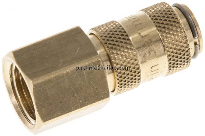 Kupplungsdose (NW2,7) G 1/8"(IG), Messing