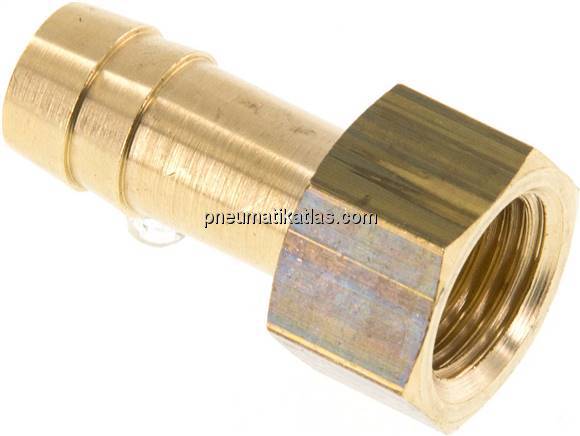 Aufschraub-Schlauchtülle G 1/4"-10mm, Messing