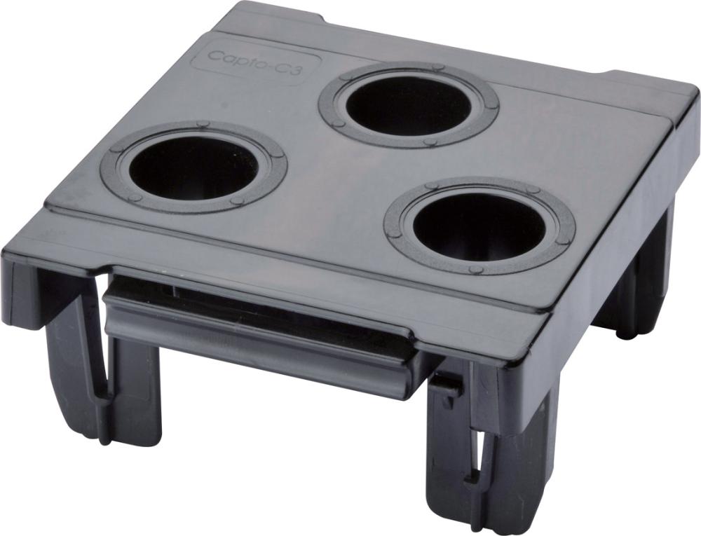 CNC-Kunststoffeinsatz Capto 3, 3 Aufnahmen