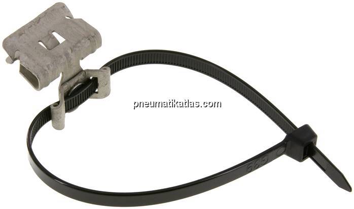 Trägerklemme, mit Rohrhalter Ø 10 - 50, 3 - 8mm