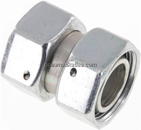 Gerader Verbinder 35 L-35 L, Stahl verzinkt