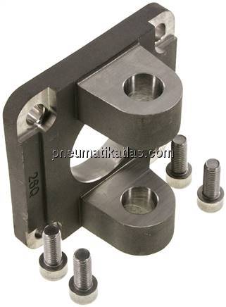 ISO 15552-Gabelschwenkbefestigung 100 mm, 1.4401