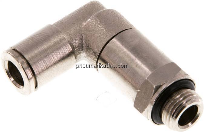 Winkel-Steckanschluss, lang G 1/8"-6mm, IQS-MSV (Standard)