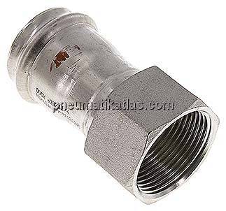 Pressfitting, Übergangsmuffe 35mm innen / Rp 1-1/4" IG