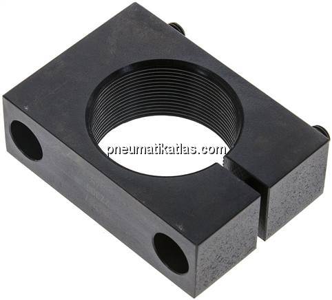 ACE-Klemmflansch, M 45x1,5, seitliche Befestigung