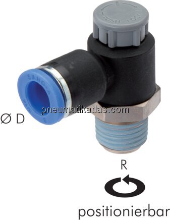 Exemplarische Darstellung: Drosselrückschlagventil
