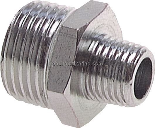 Exemplarische Darstellung: Doppelnippel mit konisc