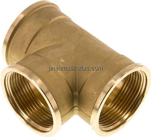T-Stück G 1-1/2" (IG), Messing