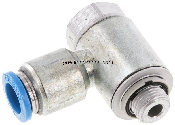 GRLA-1/8-QS-8-MF-D (537076) Drossel-Rückschlagventil