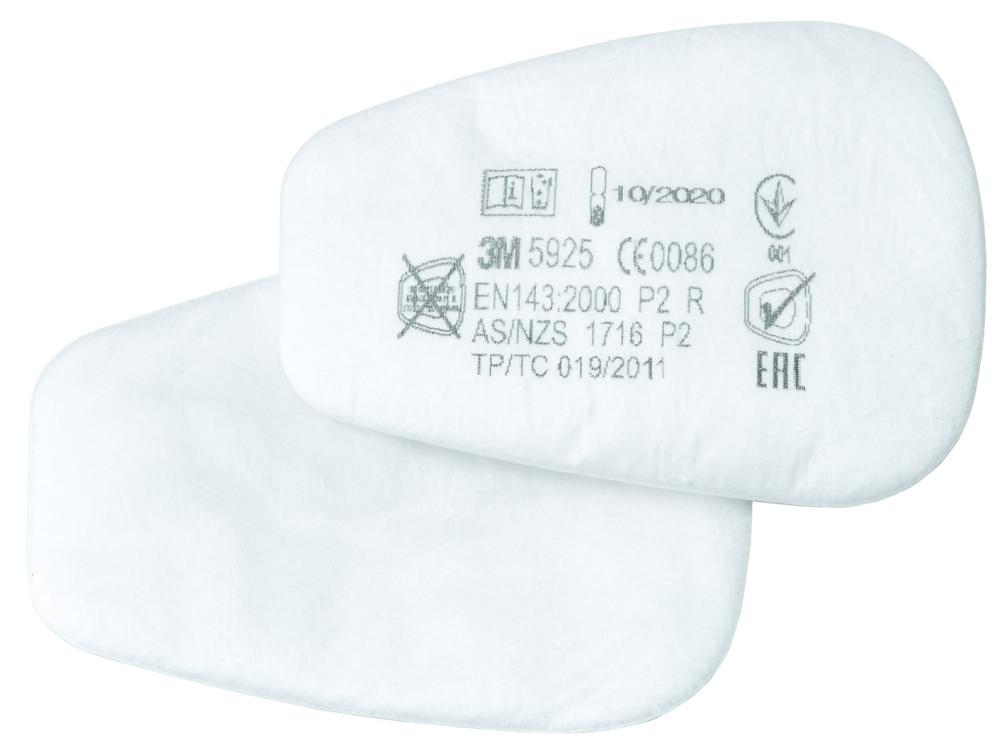 Vlieseinlegefilter 5925, P2R, 2 Stück/Box