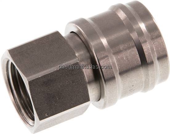 Kupplungsdose (NW7,2) G 1/2"(IG), Edelstahl