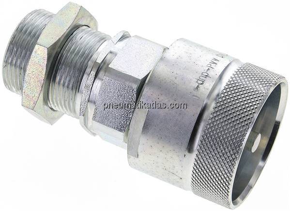 Schott-Schraubkupplung, Stecker Baugr.6, 25 S (M36x2)