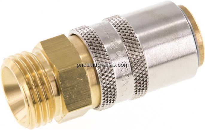 Temperierkupplungsdose 13mm Zapfen,G 1/2"(AG)