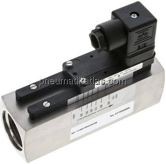 Durchflusswächter G 1", 30 - 90 l/min, 1.4571