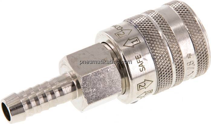 Sicherheits-Kupplungsdose (NW7,2) 9 (3/8")mm Schlauch, Standard