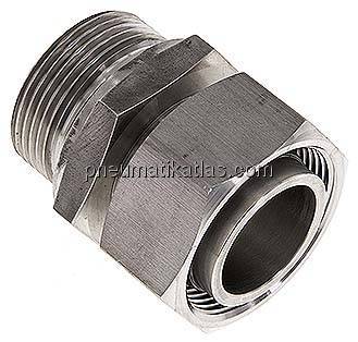 Einstellb. Schneidringverschr. G 1-1/4"-35 L, 1.4571