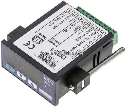 Universal-Einbauanzeige und -Regler 24x48mm