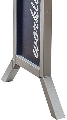 Grundgestell 1500x750x735 - 1100 ohne Arbeitsplatte 1500x750x735-1100mm