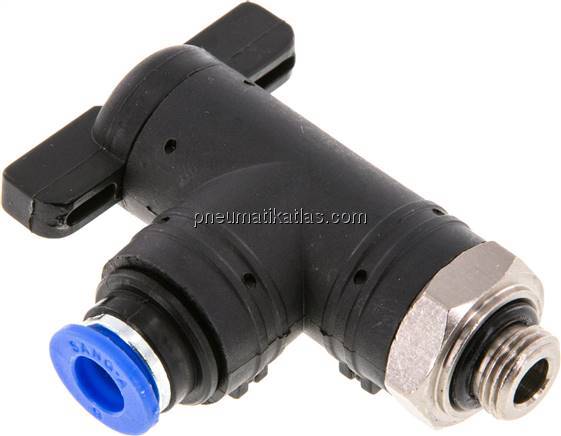 Winkel-Absperrhahn G 1/8"-6mm, IQS-Standard