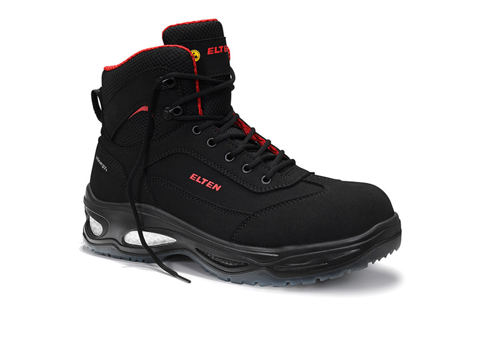 Sicherheitsschnürstiefel OWEN black Mid ESD S2